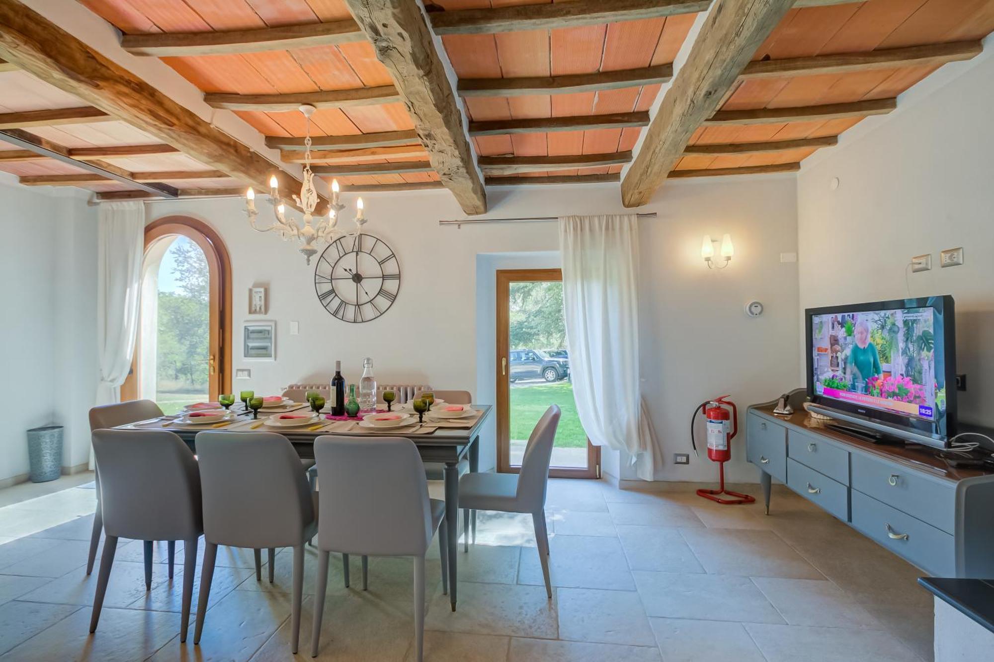 Tuscan Home S Margherita Private Outdoor - Happy Rentals Bucine Zewnętrze zdjęcie