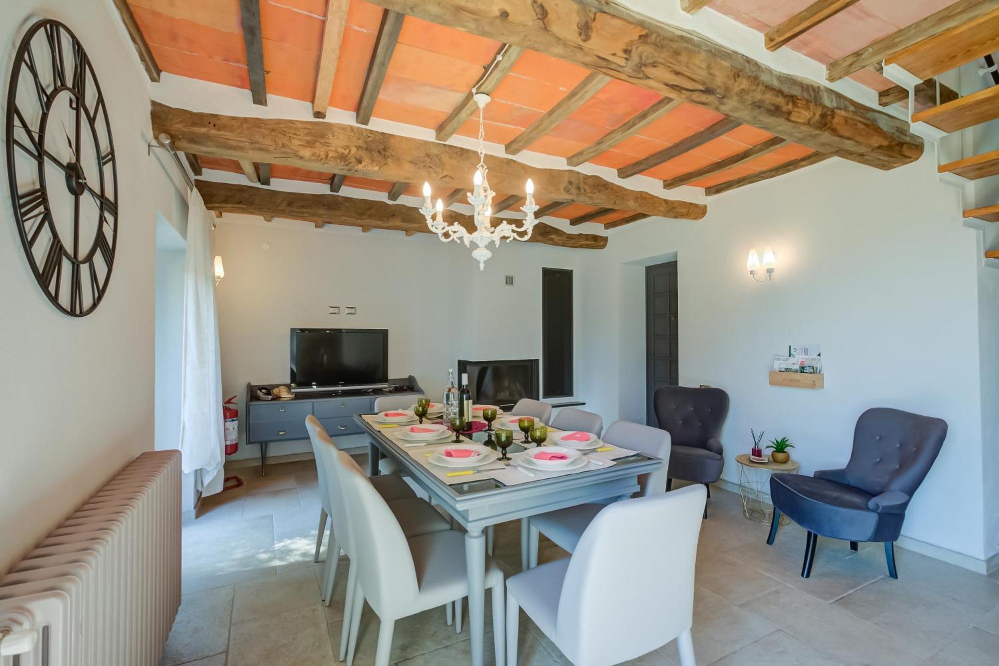 Tuscan Home S Margherita Private Outdoor - Happy Rentals Bucine Zewnętrze zdjęcie