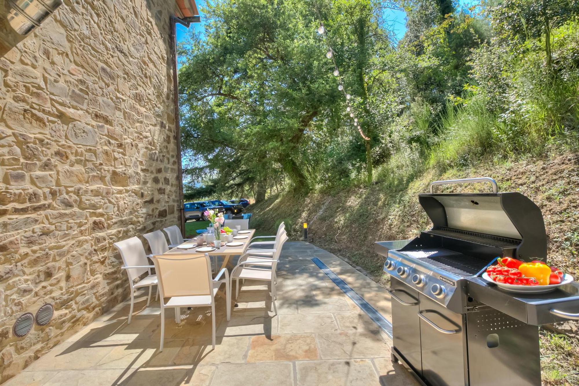 Tuscan Home S Margherita Private Outdoor - Happy Rentals Bucine Zewnętrze zdjęcie